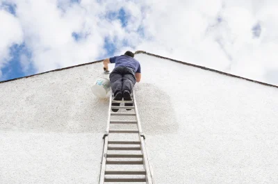 Peinture extérieure à Gioux — façades et ravalement